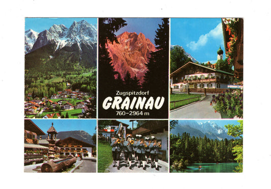 Ansichtskarte Zugspitzdorf Grainau