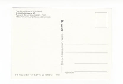 Ansichtskarte Schönbach / Niederösterreich / Österreich
