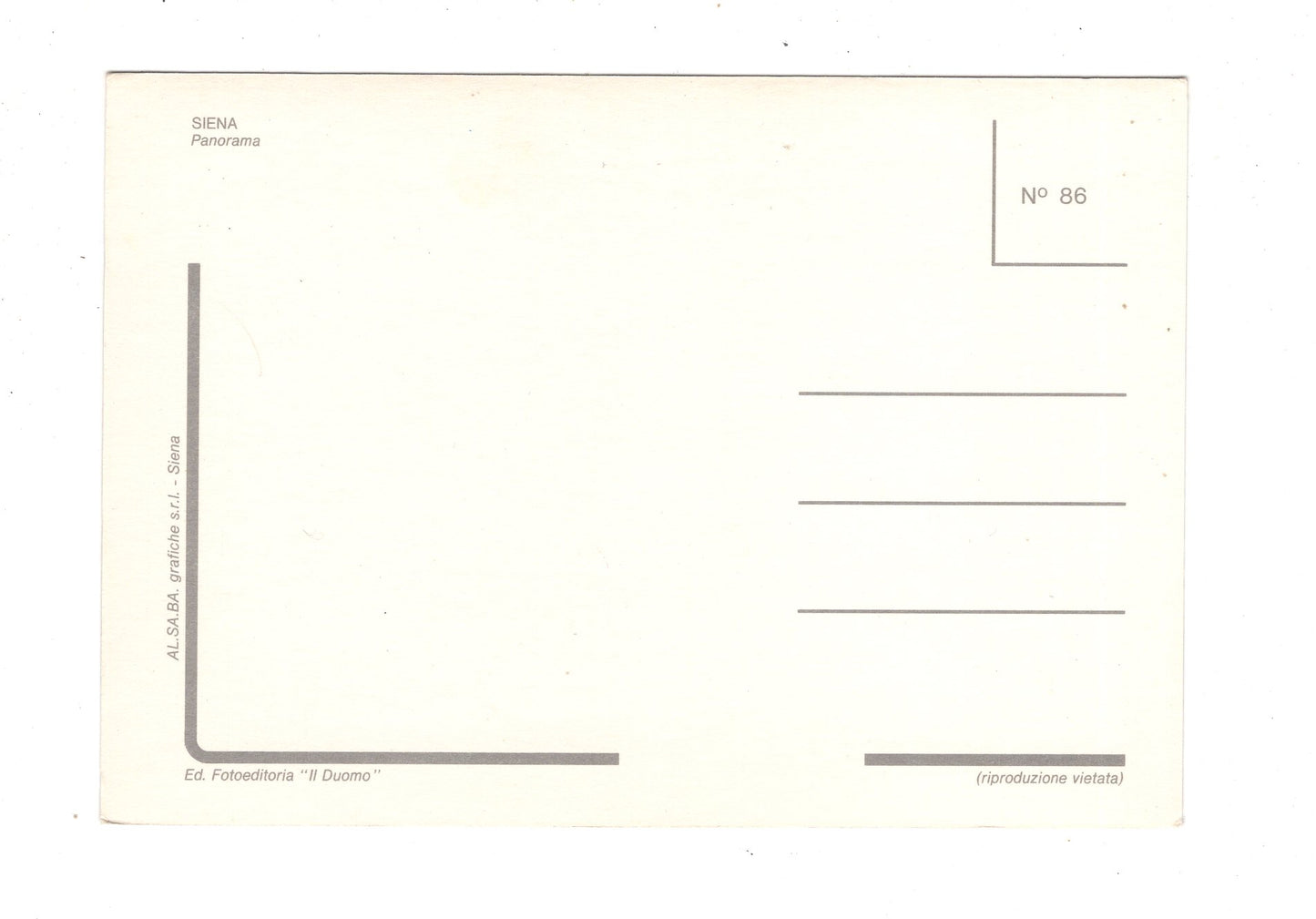 Ansichtskarte Siena / Italien / N1-59