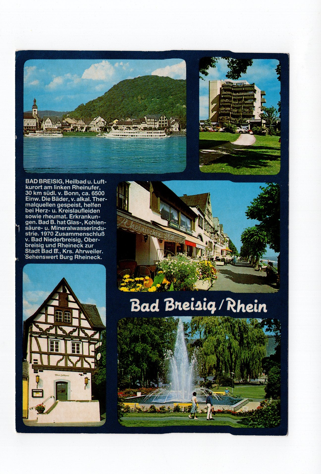 Ansichtskarte Bad Breisig / Rhein