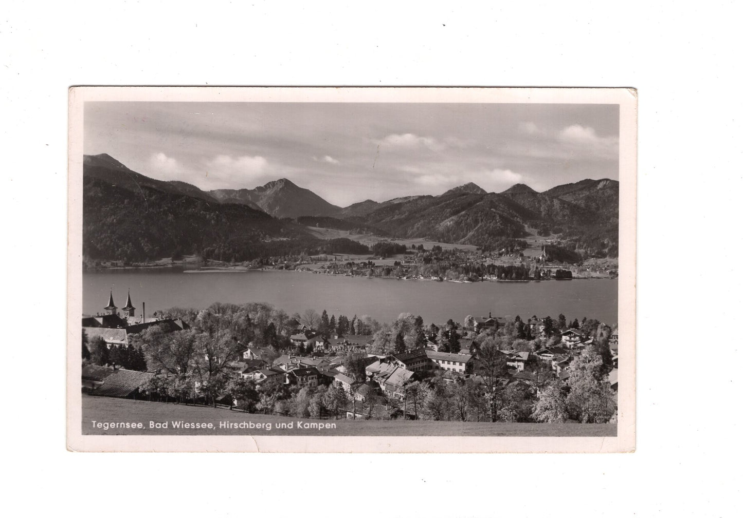 Ansichtskarte Tegernsee / Bad Wiessee - Hirschberg - Kampen / I1-64