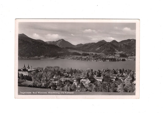 Ansichtskarte Tegernsee / Bad Wiessee - Hirschberg - Kampen / I1-64