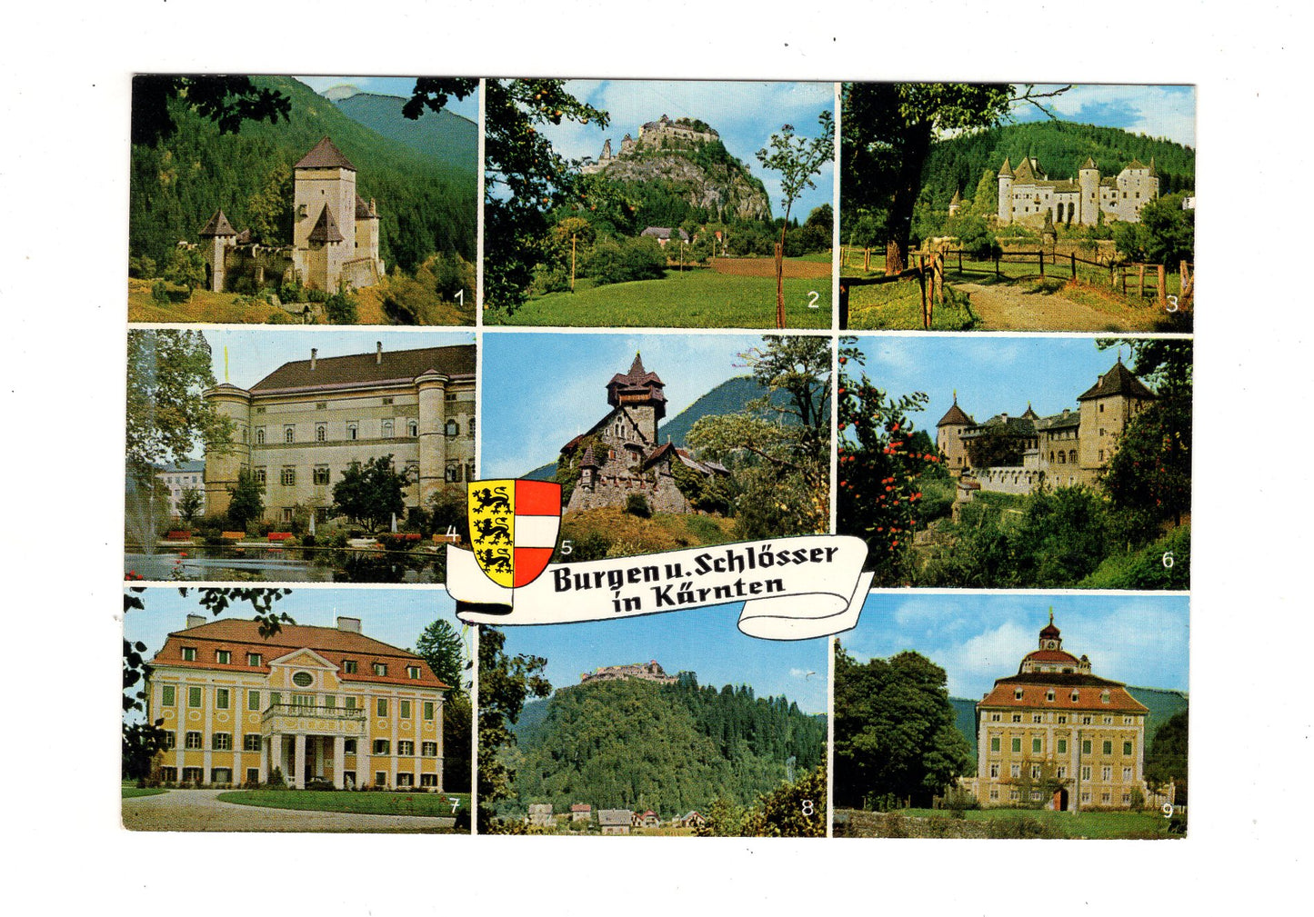 Ansichtskarte Burgen und Schlösser in Kärnten / Österreich