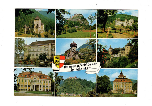 Ansichtskarte Burgen und Schlösser in Kärnten / Österreich