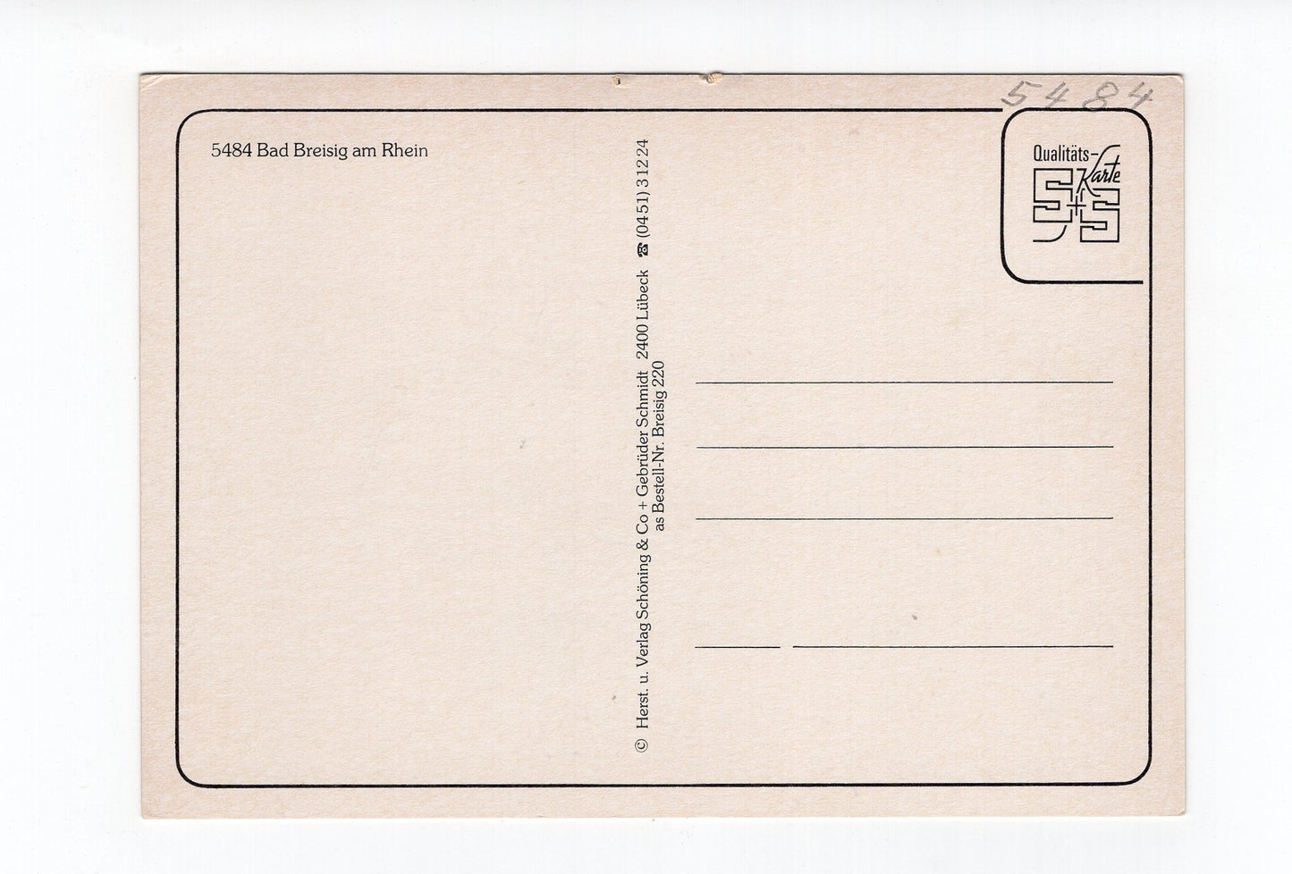 Ansichtskarte Bad Breisig / Rhein