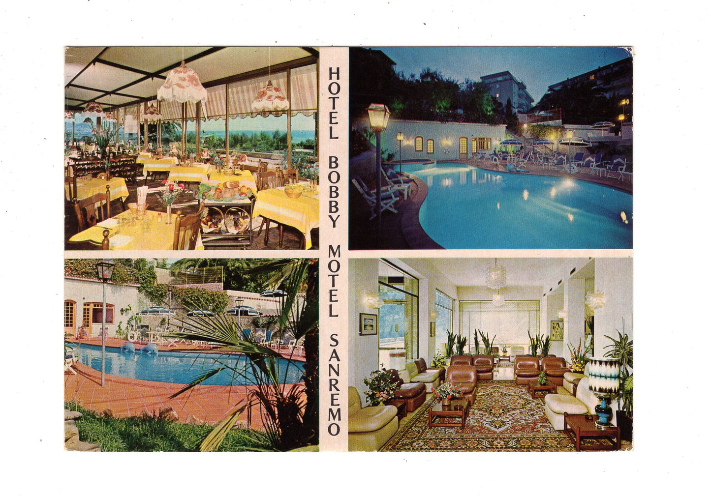 Ansichtskarte Hotel Bobby Motel / Sanremo / Italien / N1-59