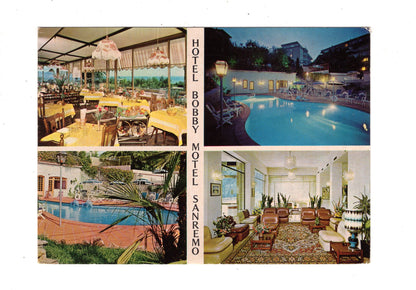 Ansichtskarte Hotel Bobby Motel / Sanremo / Italien / N1-59