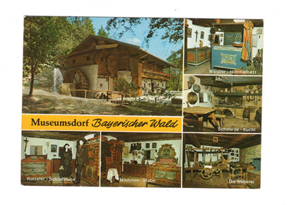 Ansichtskarte Museumsdorf Bayerischer Wald / Tittling-Passau / H1-66