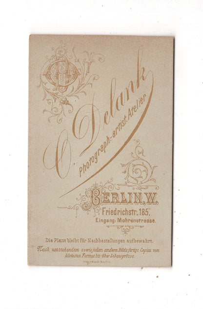 Fotografie Feine Dame - Berlin 1880er