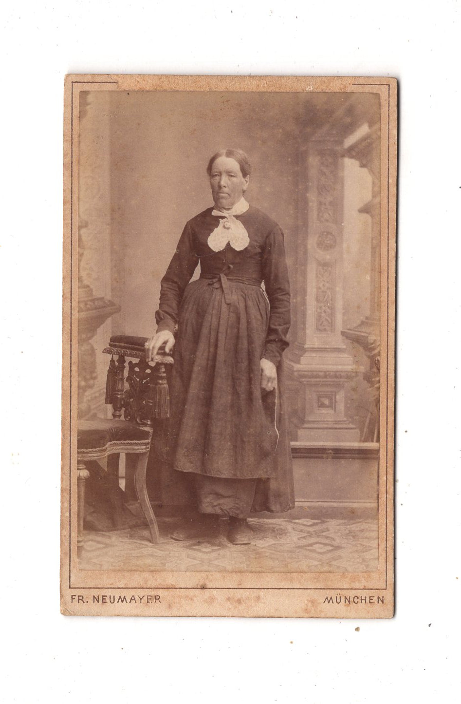 Fotografie Feine Dame - München 1880er