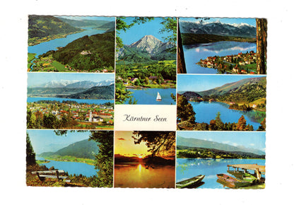 Ansichtskarte Kärtner Seen / Kärnten / Österreich