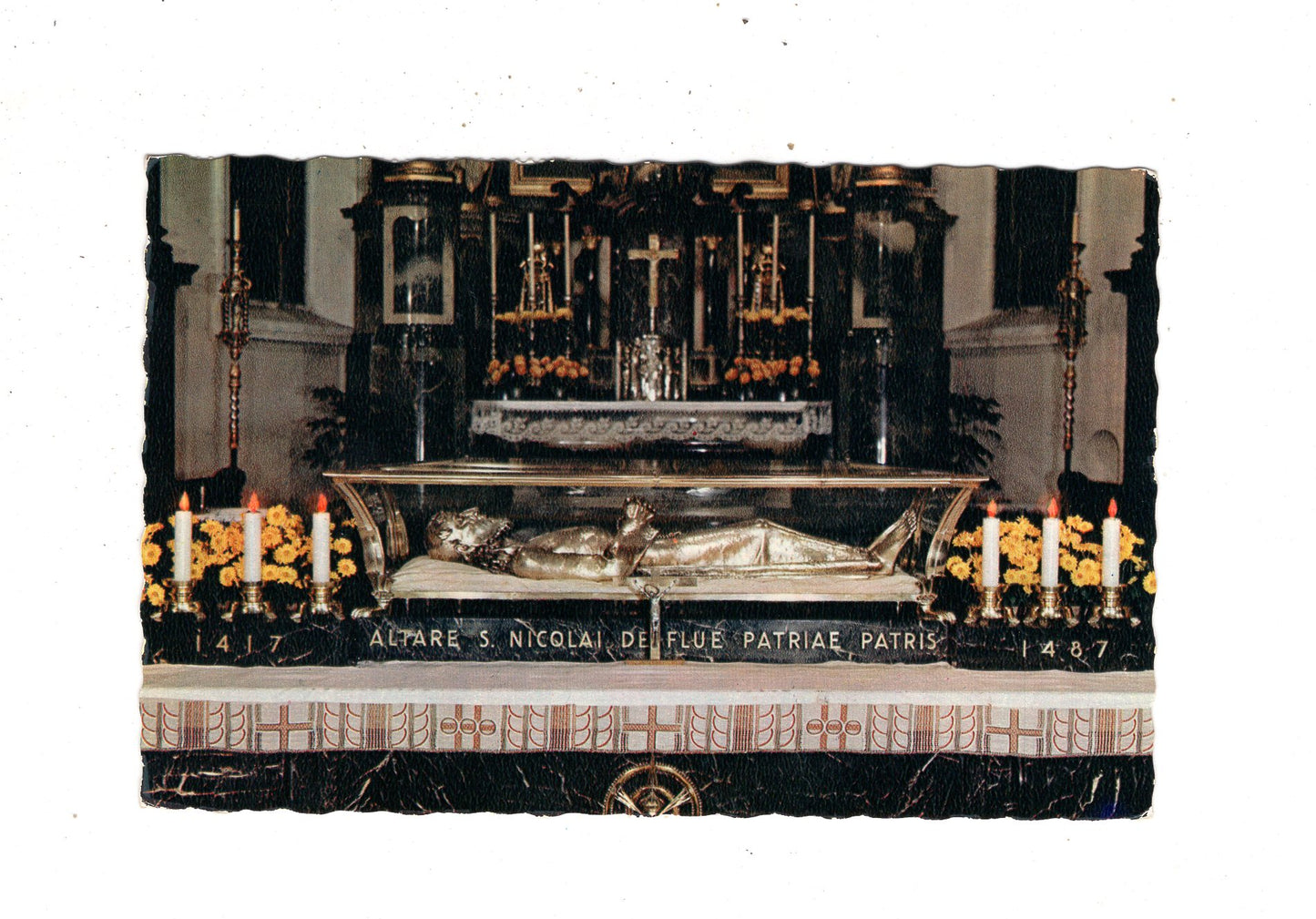 Ansichtskarte Sachseln / Altar des hl. Bruder Klaus / Schweiz