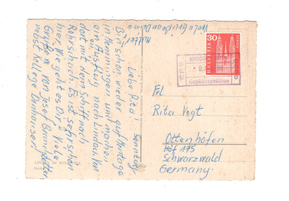 Ansichtskarte Lindau im Bodensee / Hafen / K1-53