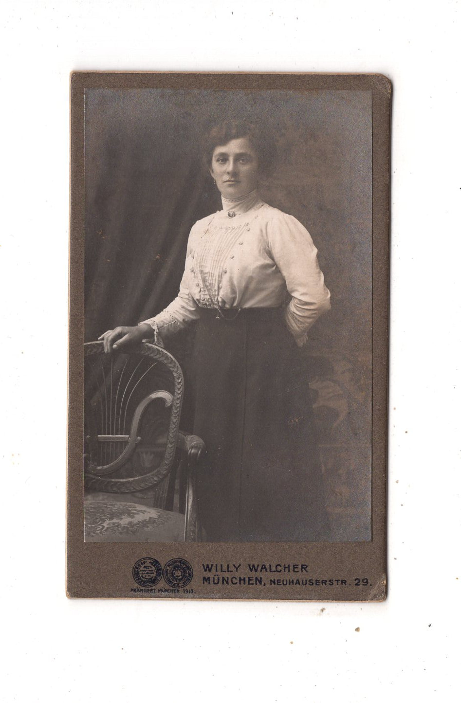 Fotografie Feine Dame - München 1910er