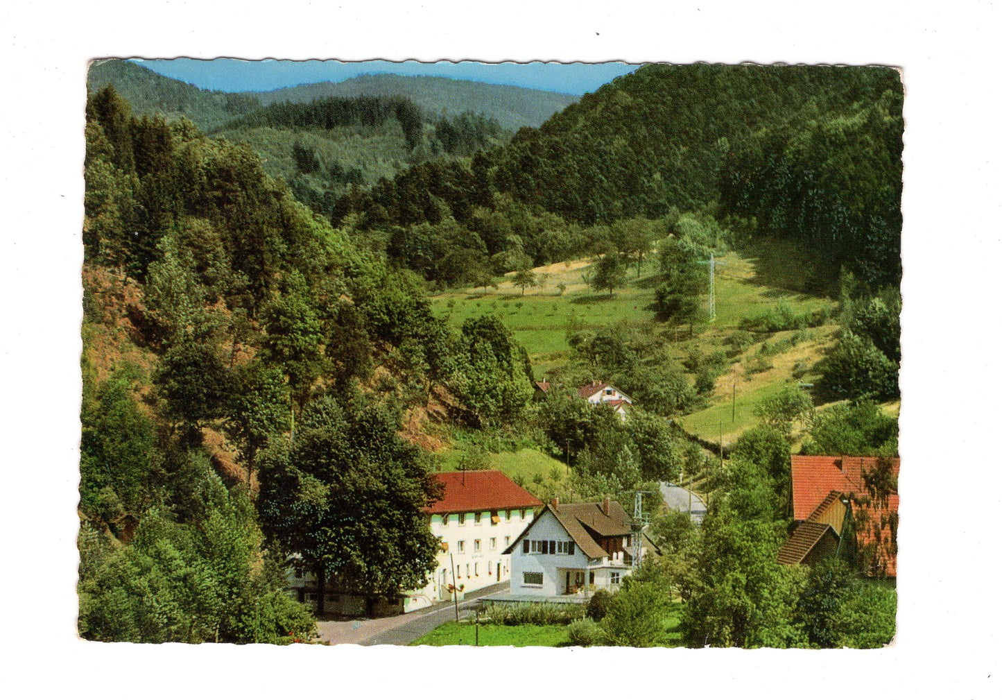 Ansichtskarte AEG Ferienheim Erbprinzen Ottenhöfen im Schwarzwald / G1-70