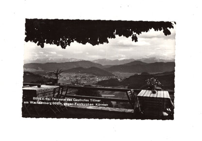 Ansichtskarte Blick vom Gasthof Tiffner gegen Feldkirchen / Kärnten / Österreich