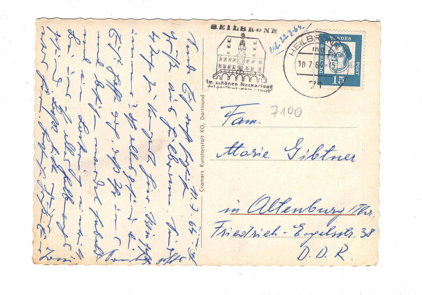 Ansichtskarte Heilbronn am Neckar / I1-65