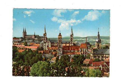 Ansichtskarte Bamberg an der Regnitz / Vierkirchenblick