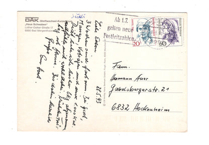 Ansichtskarte Bad Mergentheim / DAK Haus Schwaben / J1-61