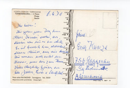 Ansichtskarte Torredembarra / Costa Dorada / Spanien