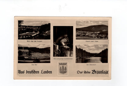 Ansichtskarte Braunlage / Das Bad / Der Silberteich +++