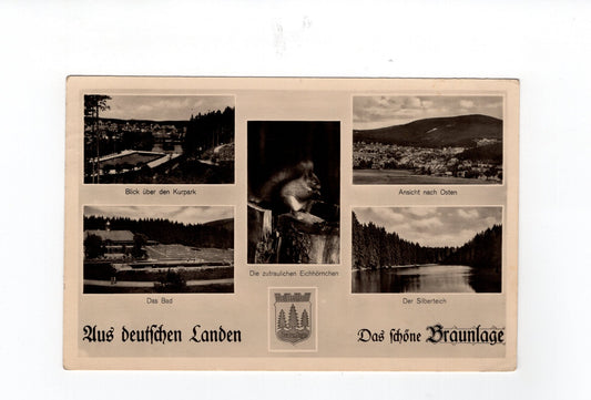 Ansichtskarte Braunlage / Das Bad / Der Silberteich +++