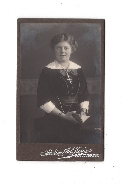 Fotografie Feine Dame - Göttingen 1910er