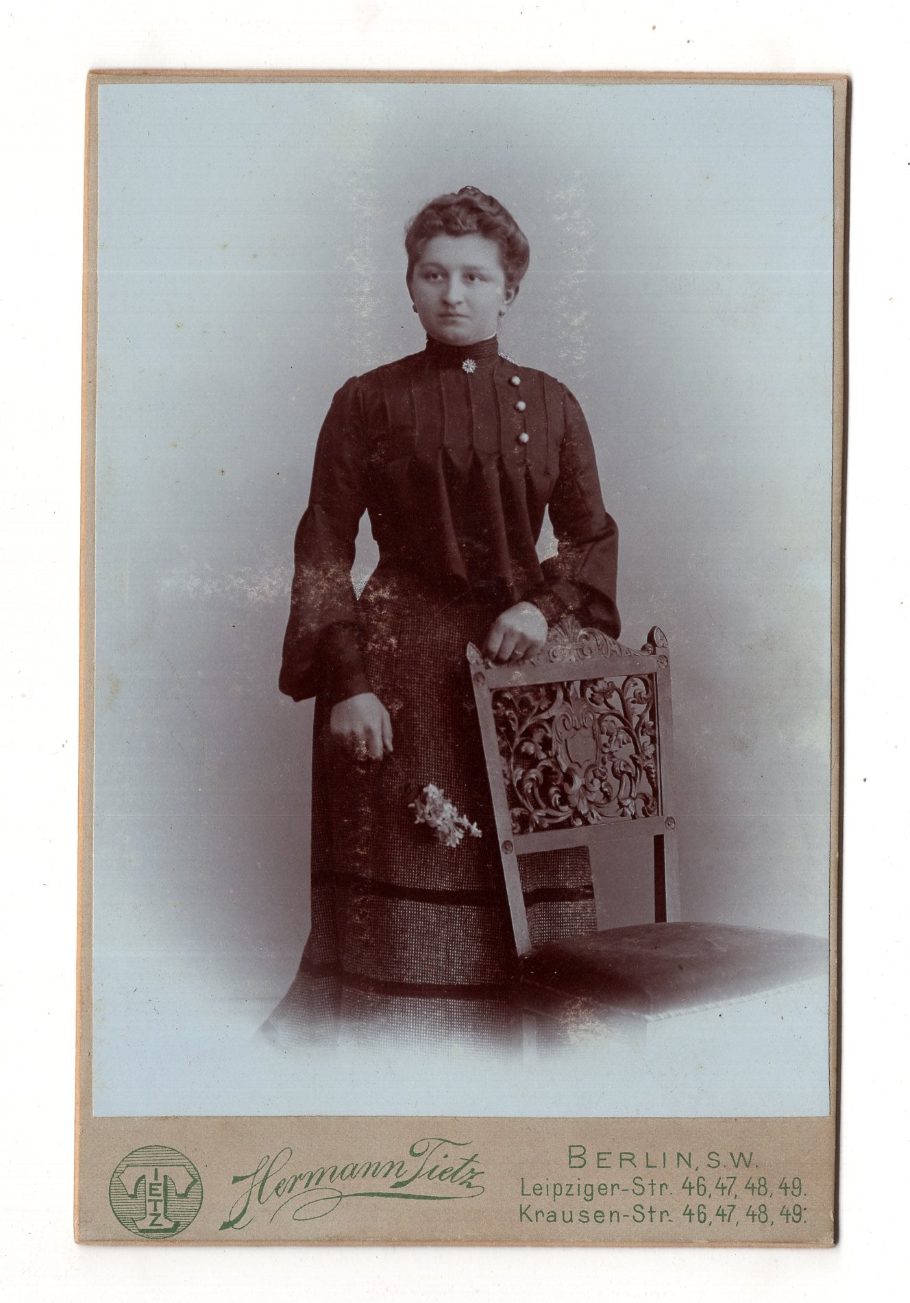 Fotografie Feine Dame - Berlin 1900er