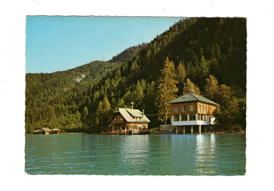 Ansichtskarte Weißensee / Jausenstation Dolomitenblick / Kärnten / Österreich