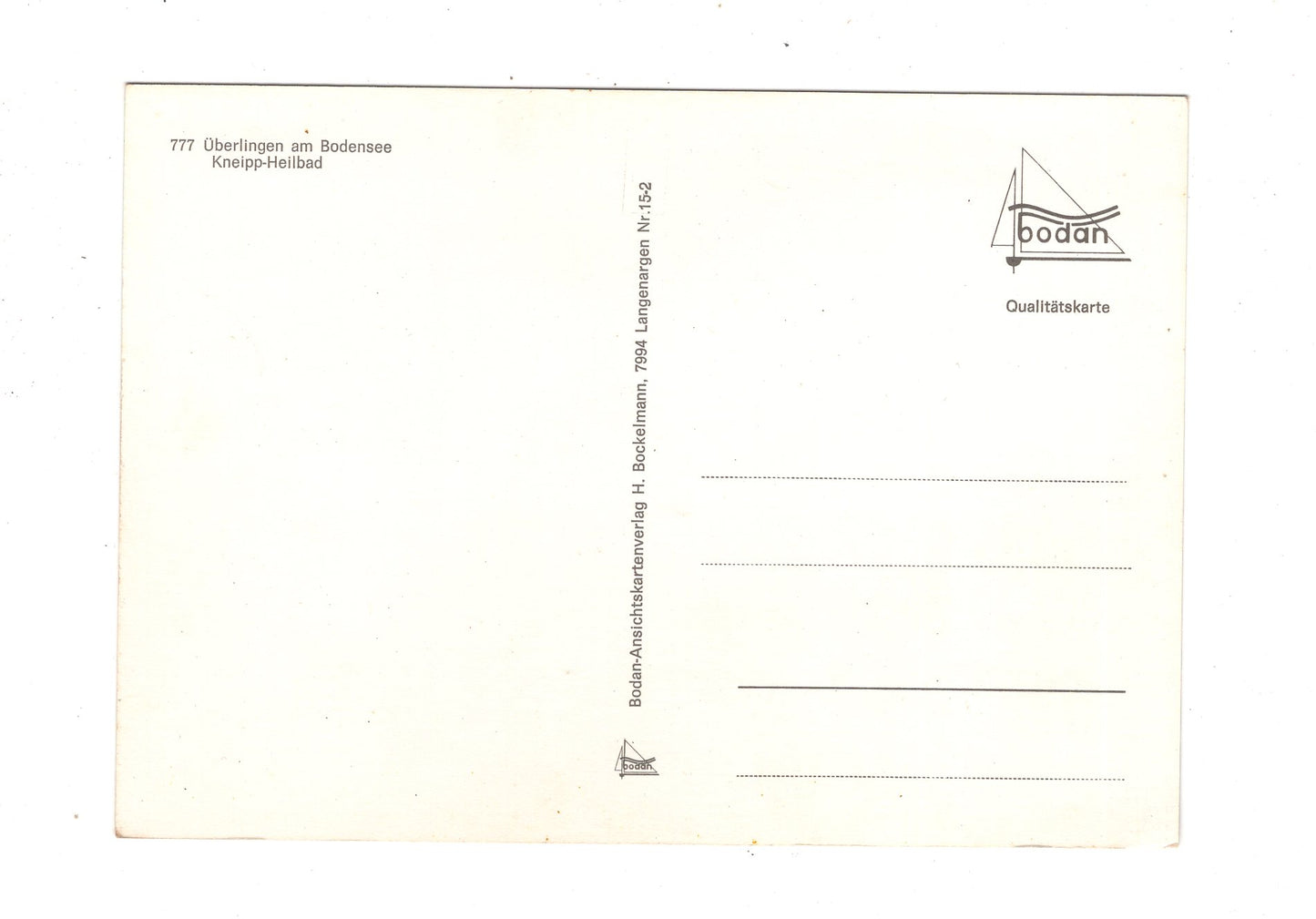 Ansichtskarte Überlingen am Bodensee / K1-53