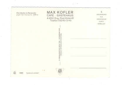 Ansichtskarte Ahornboden im Karwendel / Tirol / Österreich