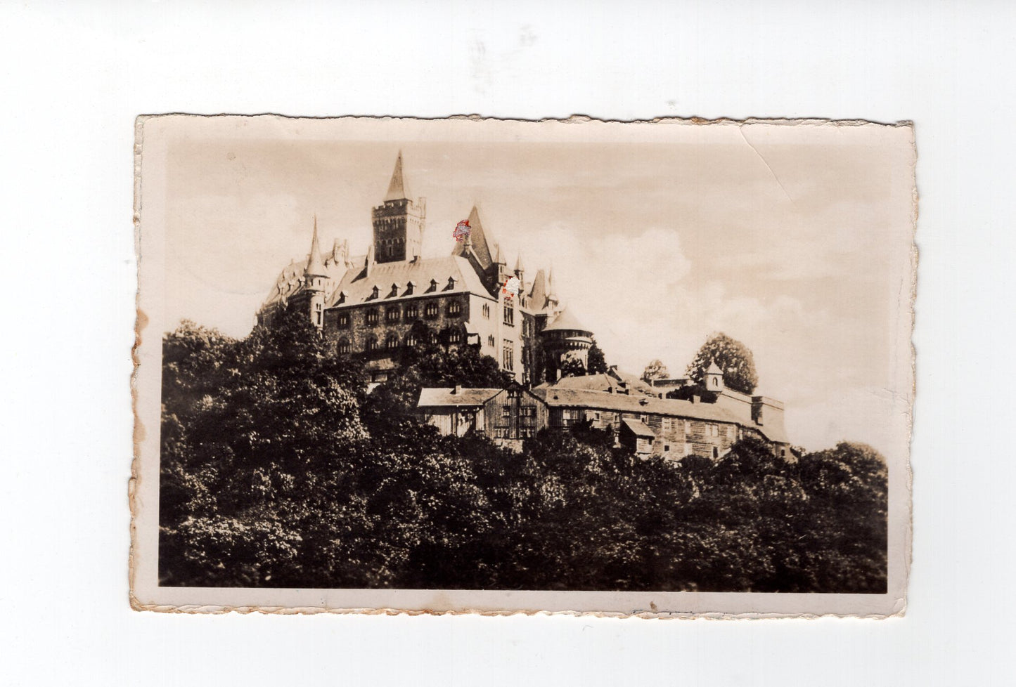 Ansichtskarte Wernigerode / Harz / Schloss