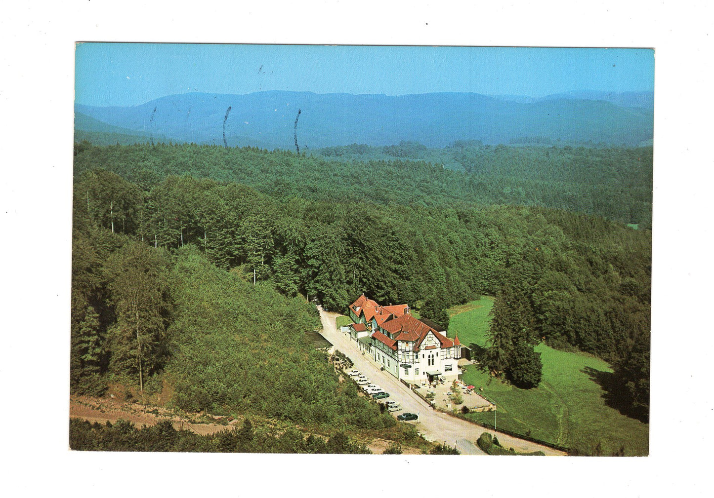 Ansichtskarte Bad Sachsa / Südharz / Hotel-Pension Berghaus Eulingswiese