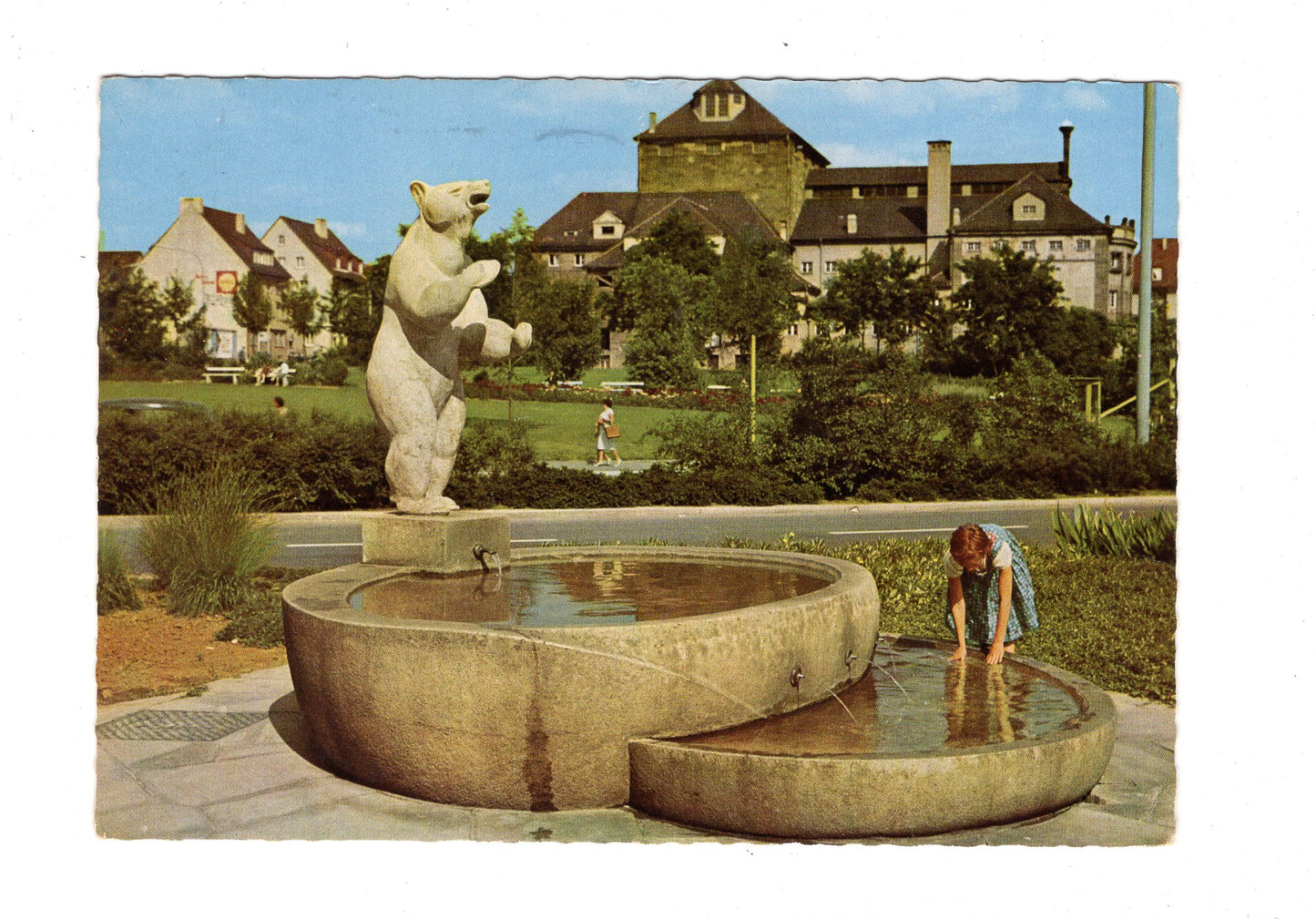 Ansichtskarte Heilbronn am Neckar / Berliner Platz / I1-65