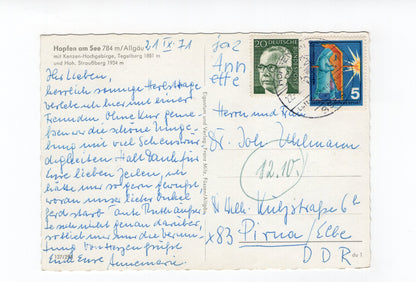 Ansichtskarte Hopfen am See / Allgäu