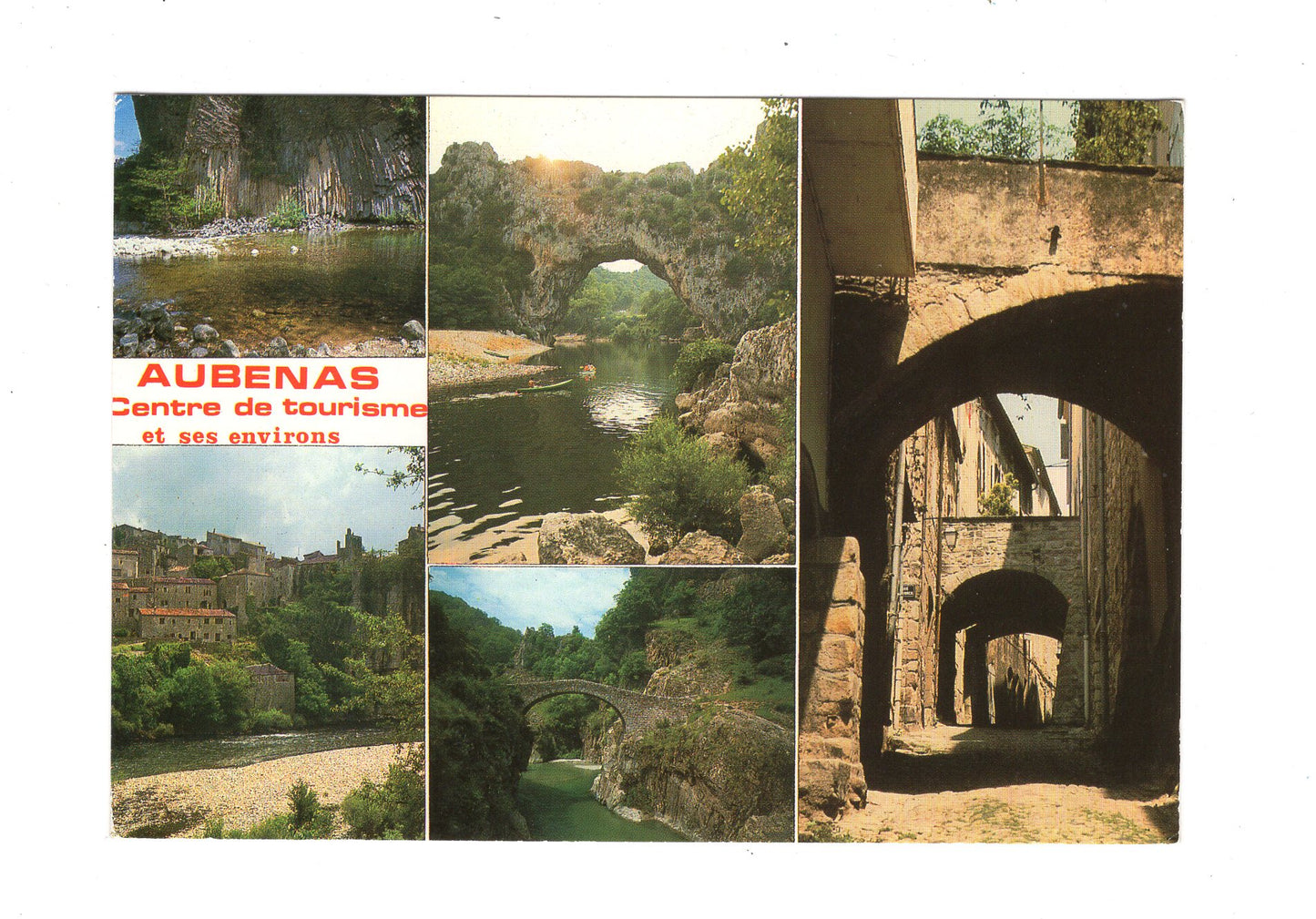 Ansichtskarte Aubenas en Vivarais / Frankreich