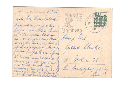 Ansichtskarte Bamberg / Oberfranken / Klein Venedig