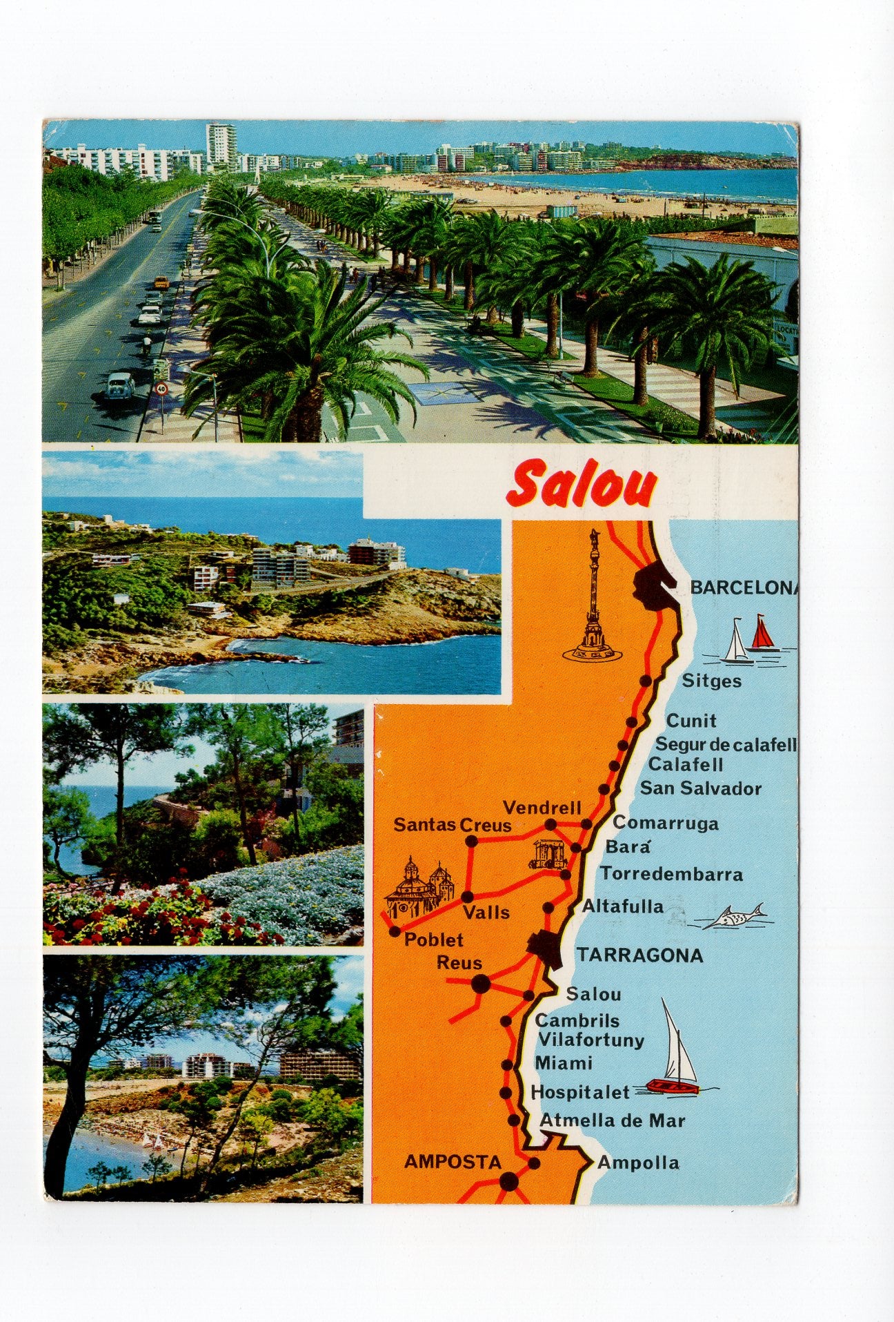 Ansichtskarte Salou / Costa Dorada / Spanien