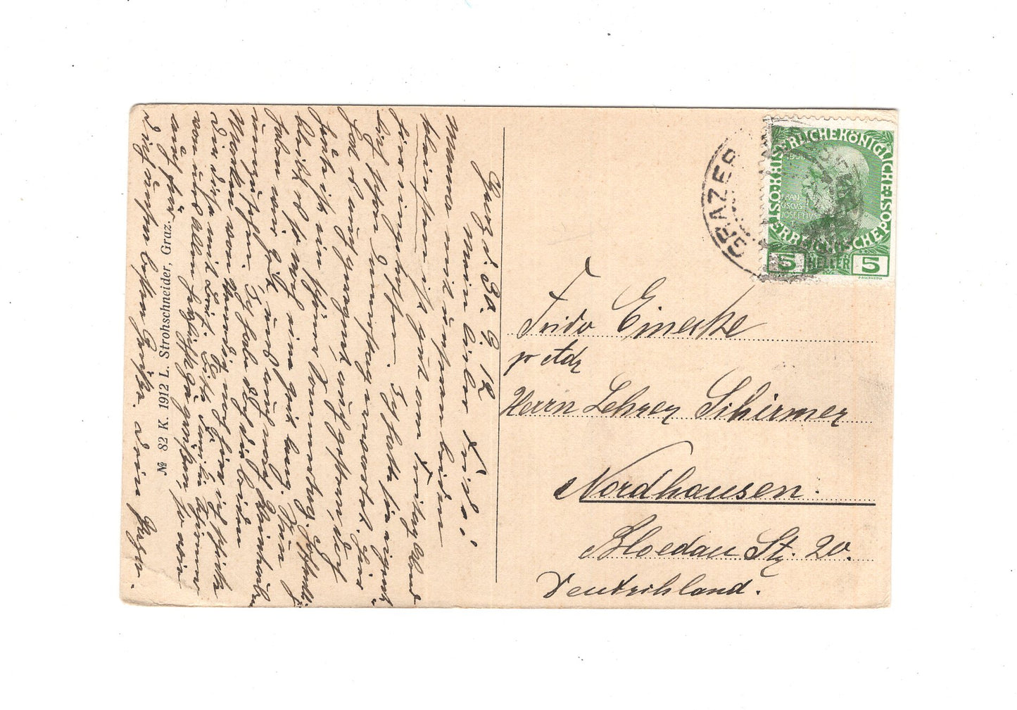 Ansichtskarte / Künstlerkarte Graz / Steiermark / Österreich - 1912