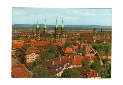 Ansichtskarte Bamberg / Oberfranken / Blick zum Dom +++