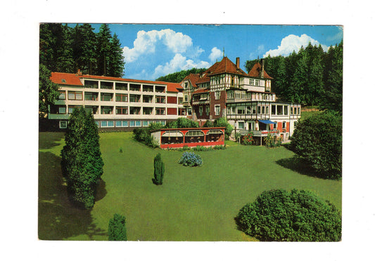 Ansichtskarte Bad Sachsa / Südharz / Kronbergs Sanatorium Eulingswiese