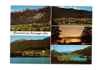 Ansichtskarte Ferienorte am Pressegger See / Kärnten / Österreich