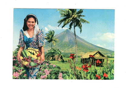 Ansichtskarte Mayon Volkano / Philippinen