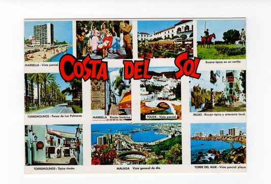 Ansichtskarte Costa del Sol / Spanien