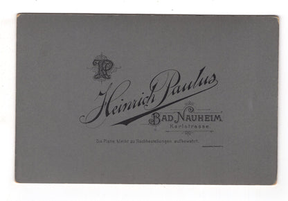 Fotografie Feines Paar - Bad Nauheim 1900er / CAB X-28