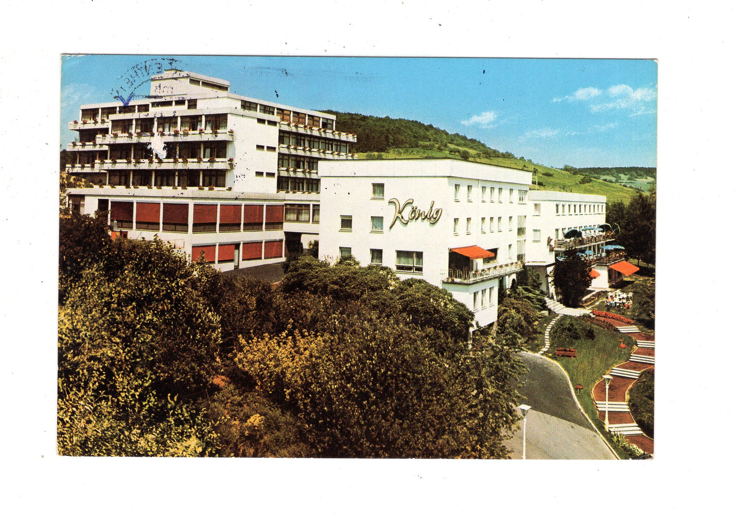 Ansichtskarte Bad Mergentheim / Kurhaus Sanatorium König / J1-61