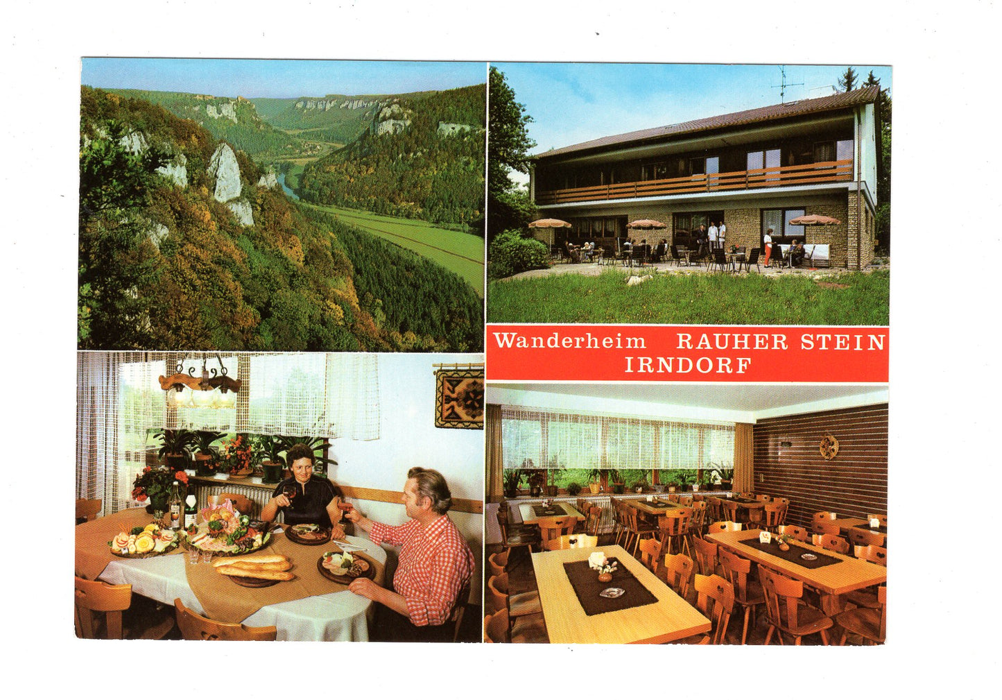 Ansichtskarte Wanderheim Rauher Stein / Irndorf / H1-66