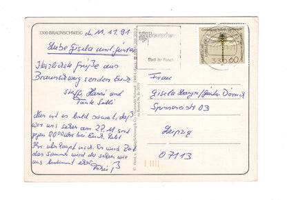 Ansichtskarte Grüße aus Braunschweig / I1-65