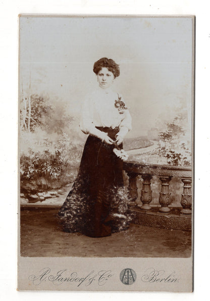 Fotografie Feine Dame - Berlin 1900er