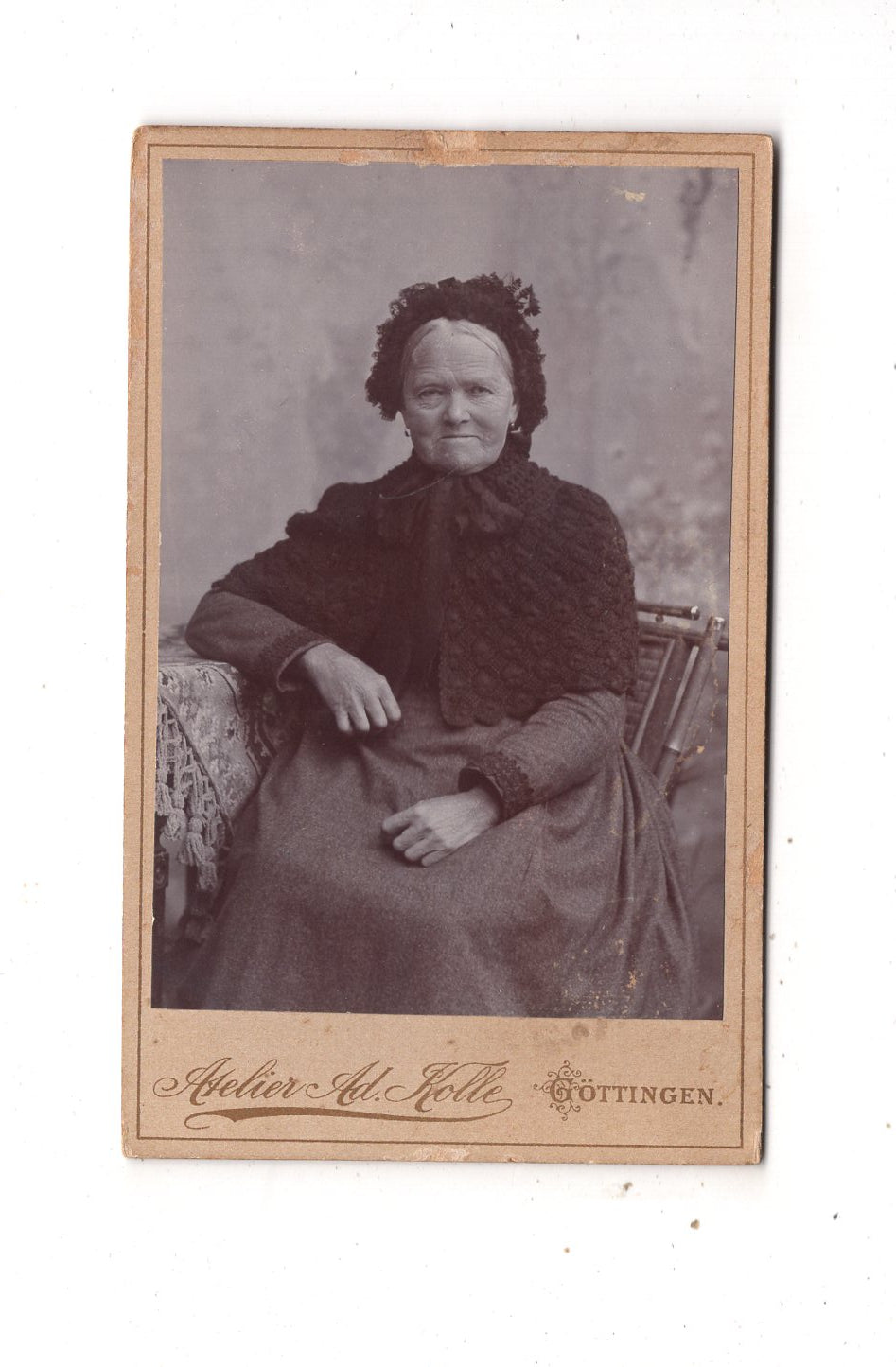 Fotografie Feine Dame - Göttingen 1890er
